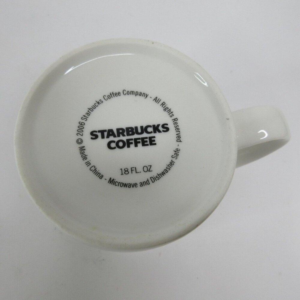 Starbucks Atlanta Georgia Hotlanta Coffee Mug Cup Architectural Series 2006 18oz - Picture 6 of 6